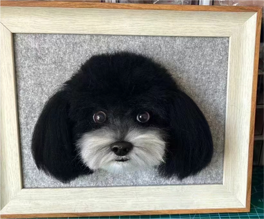 Custom Needle-Felted Dog